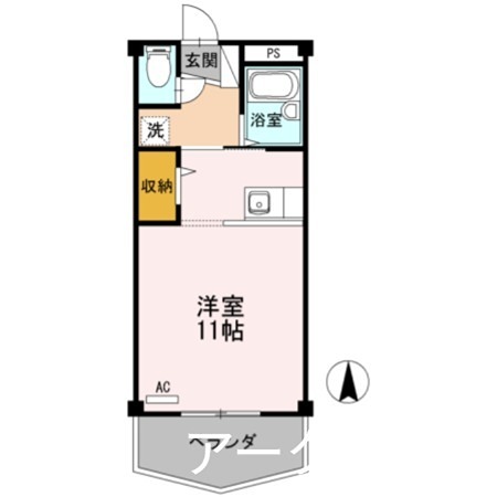 シティパルＦＵＪＵ 間取り