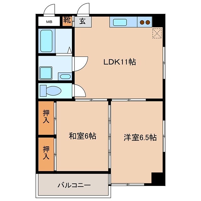 ル・アンジュ 間取り