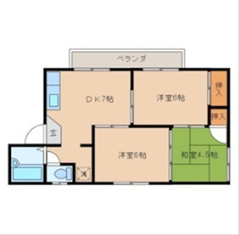 ロジュマン阿山 間取り