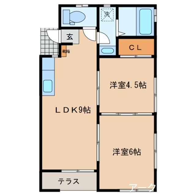 ハイツ南 間取り
