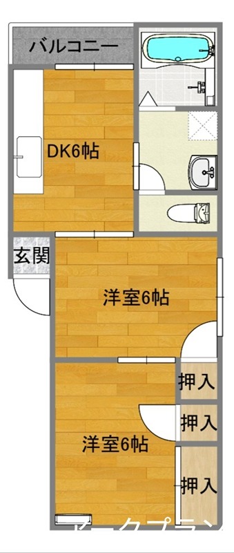 つづみ荘 間取り