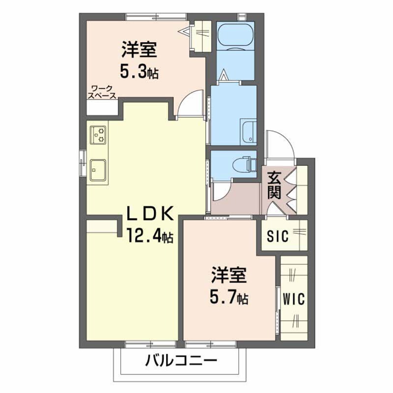 フォーレス・シャンテ 間取り