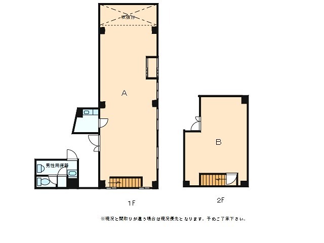 モンヤビル（テナント） 間取り