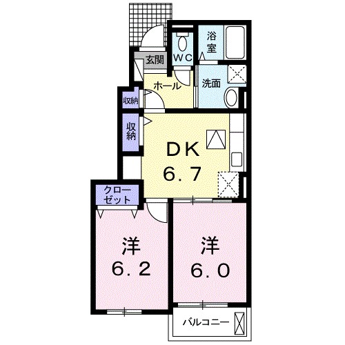 ブリーゼⅡ 間取り