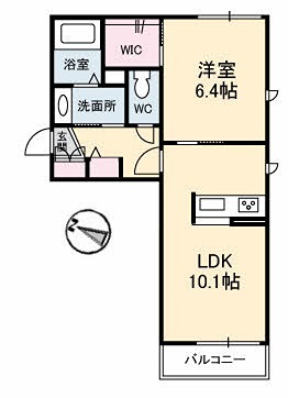 DesperadoⅡ 間取り