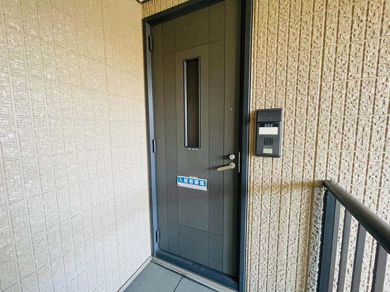 ハピネスサカエ 玄関
