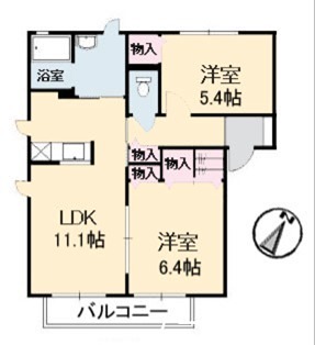 ディアス　愛宕 間取り