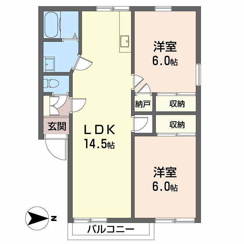 サニーコート山村 間取り