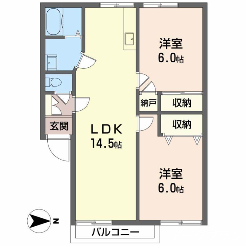 サニーコート山村 間取り