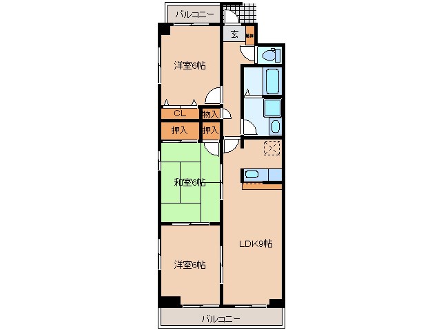 K8 間取り