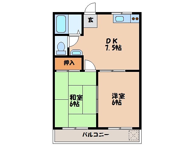スターハイツ高木 間取り