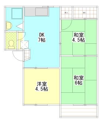 あけぼのハイツ 間取り
