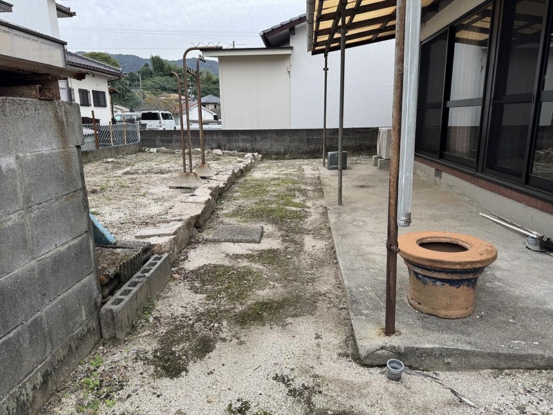 荒井様貸家 庭
