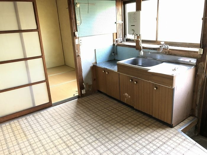 宮本様貸家　手前側 キッチン
