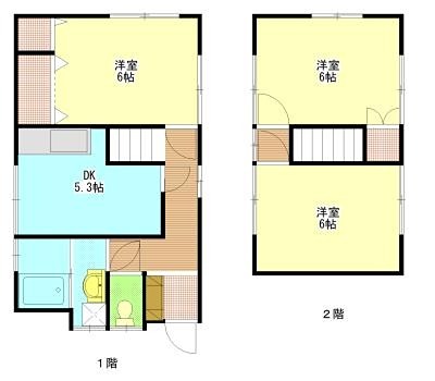 奥野様貸家 間取り