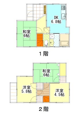 川村様貸家 間取り