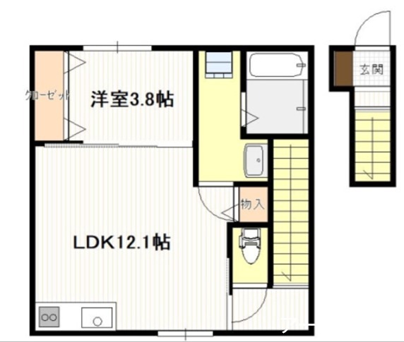 (仮称）和木3丁目アパート 間取り