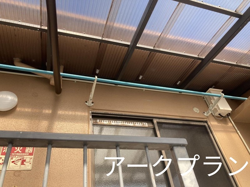 島津ハイツ ベランダ