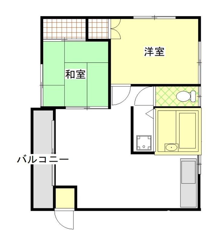 コーポ中村 間取り