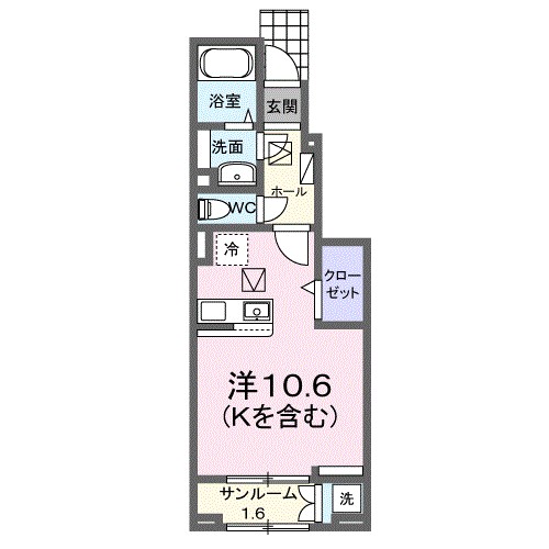ラ・カサ・デ　Ｎ 間取り