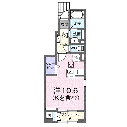 ラ・カサ・デ　Ｎ 間取り