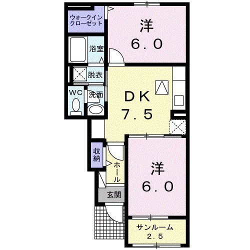 サンビレッジ　和 間取り