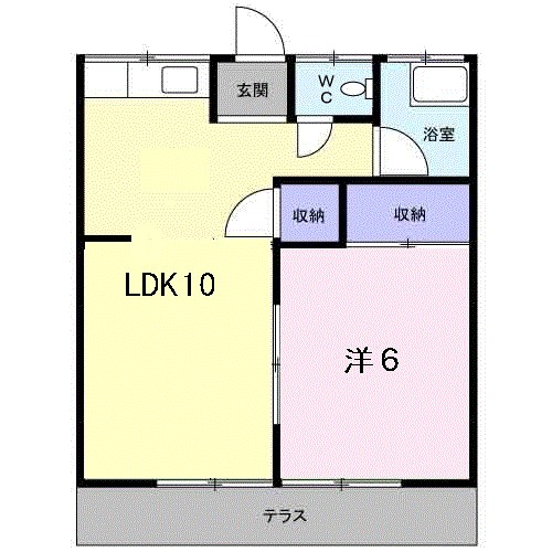 第２五橋苑 間取り