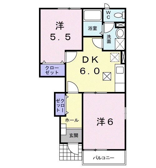 クラール・フリーデ 間取り