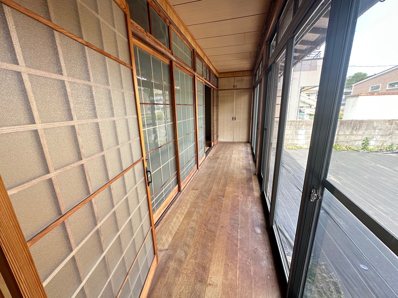 玖波貸家 ベランダ
