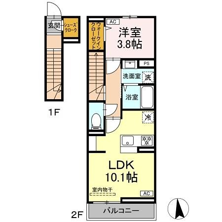 Castle Hills Y 間取り