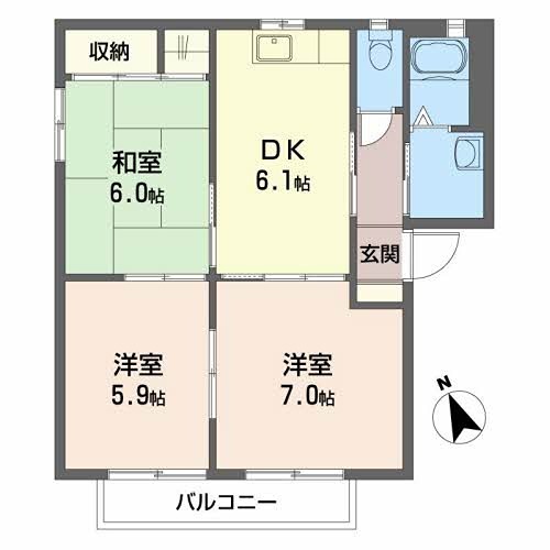 プラネット２１ 間取り