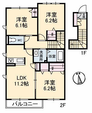リラフォートｆ 間取り