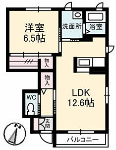 ヴィアソーレ燦燦 間取り