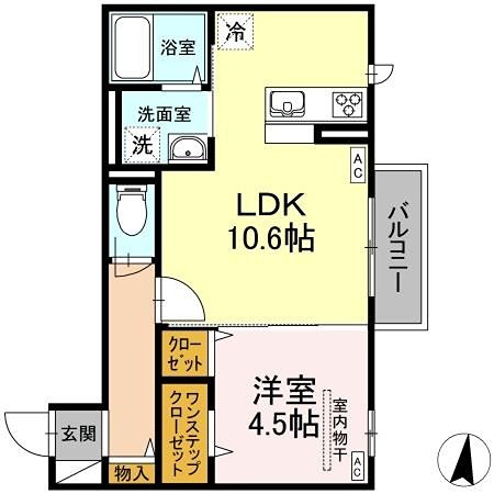 カーサ・アッザレア  間取り