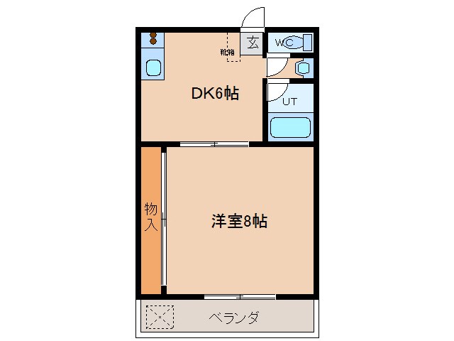 ハートプレイスMIKASA 間取り