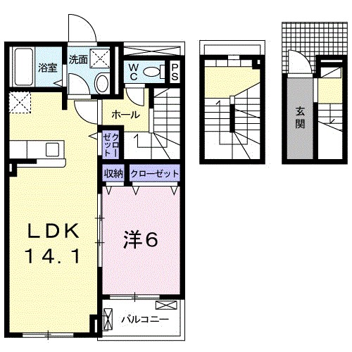メイプル　ヒルズ 間取り