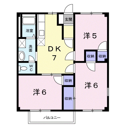 パークシティ中津Ｃ 間取り