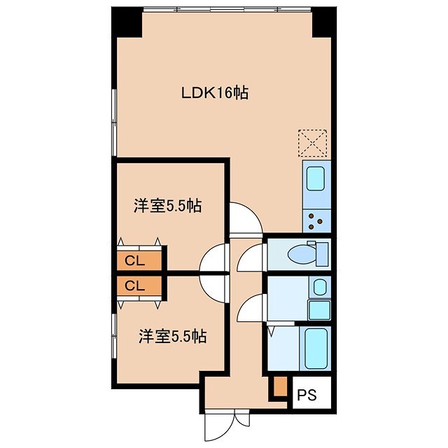 エンブレム麻里布Ⅱ 間取り