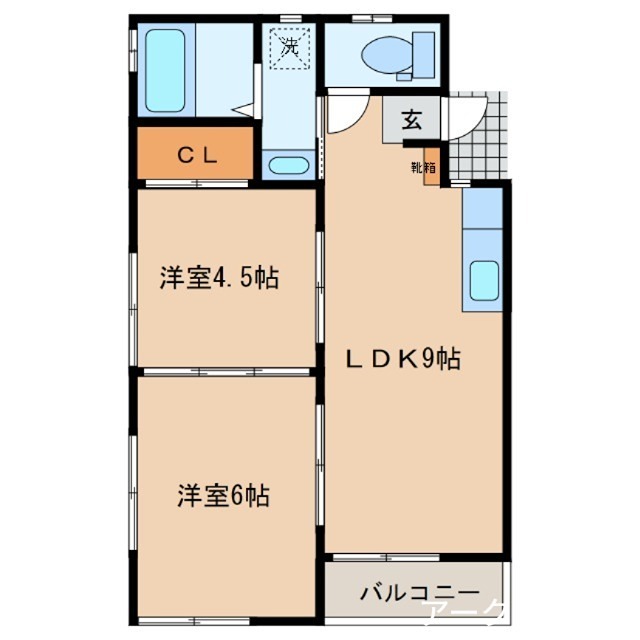 ハイツ南 間取り