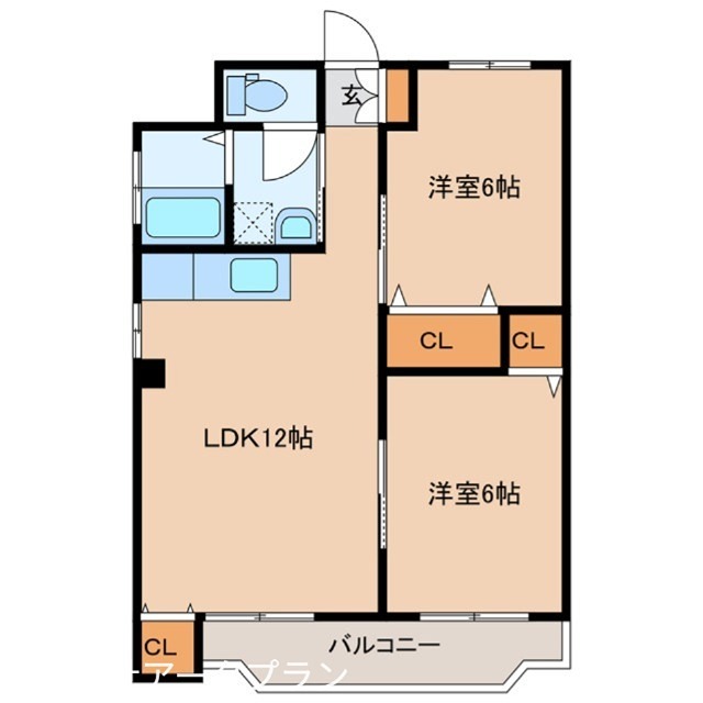 コーポヒカリ 間取り