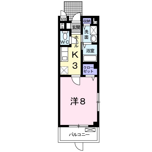 ラ・ポルト 間取り