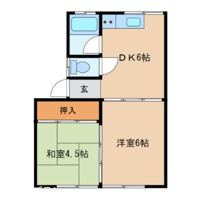 フジマンションA 間取り