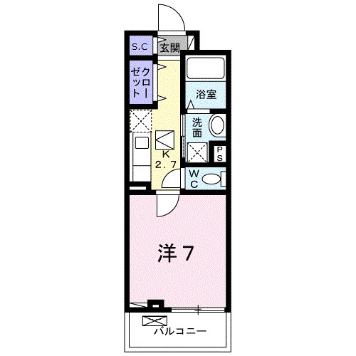 サニーコート末武 間取り