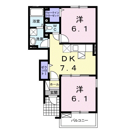 アンシャンテ 間取り