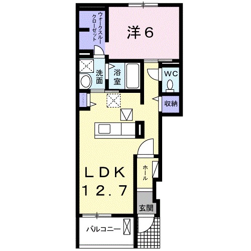 カルム　Ｋ 間取り