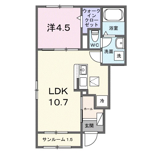 ビオラ徳山 間取り