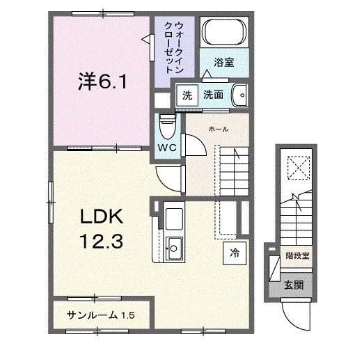 ビオラ徳山 間取り