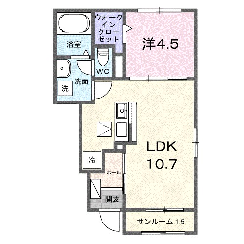 ビオラ徳山 間取り