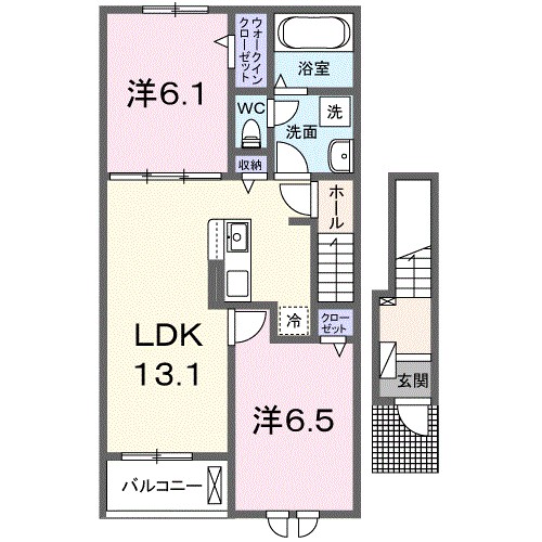 セリーンガーデン　Ⅱ 間取り