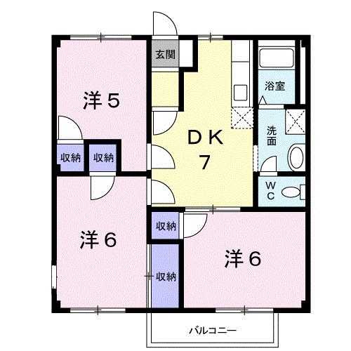 パークシティ中津Ｃ 間取り